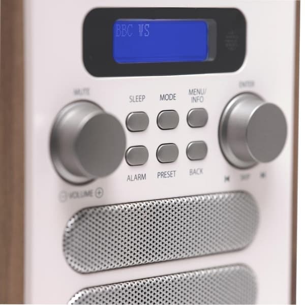 Denver DAB-48W DAB-radio, vit