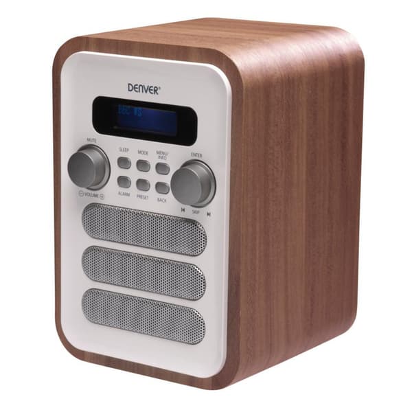 Denver DAB-48W DAB-radio, vit