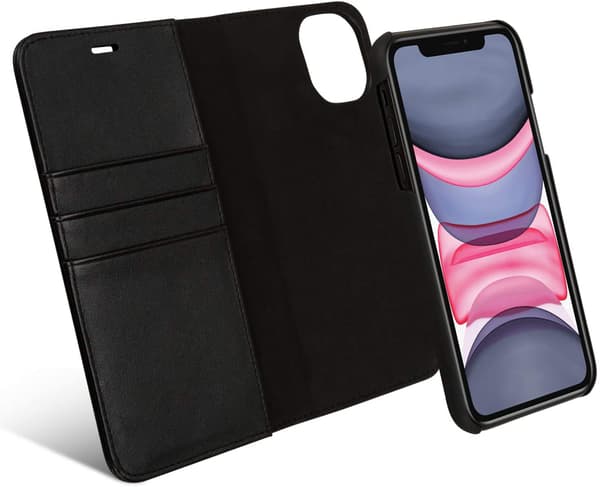 Plånboksfodral magnet skal iPhone 11 Pro Max Svart