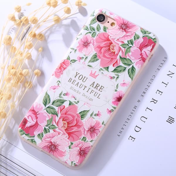 Skal iPhone SE2022 / iPhone SE2020 / iPhone 8 / iPhone 7 / iPhone 6S / iPhone 6 - TPU Du Är Vacker