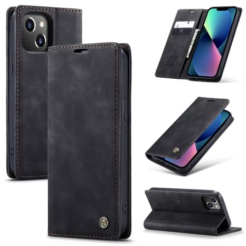 Fodral iPhone 14 - CaseMe Plånbok Svart