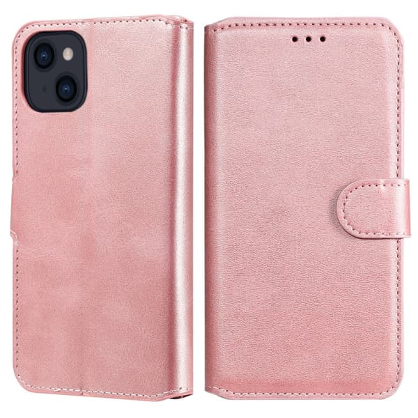 Fodral iPhone 13 - Plånboksfodral Rosa