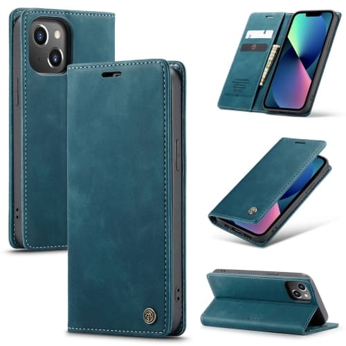 Fodral iPhone 14 PLUS - CaseMe Plånbok Blå