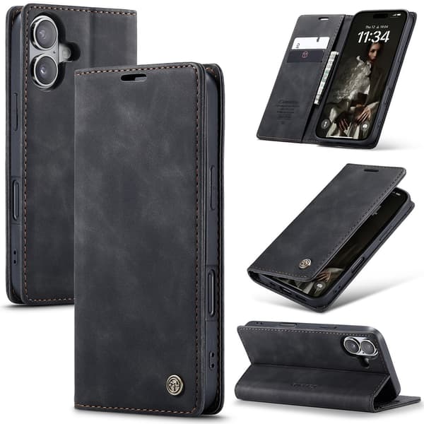 Fodral iPhone 16 - CaseMe Svart