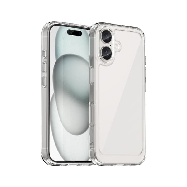 Skal iPhone 16 - Transparent Akryl