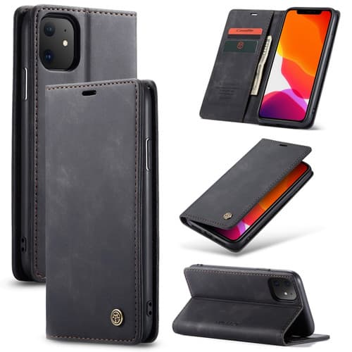 Fodral iPhone 11 - CaseMe Plånboksfodral Svart