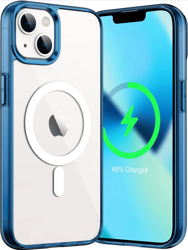 Skal magsafe för iPhone 13 Blå