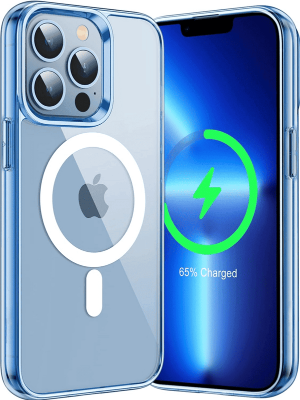 Skal magsafe för iPhone 13 Pro Blå