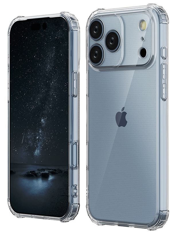 Skal Stötskydd iPhone 17 Pro Max transparent