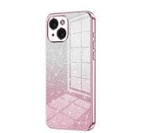 Skal iPhone 15 - Glitter Rosa