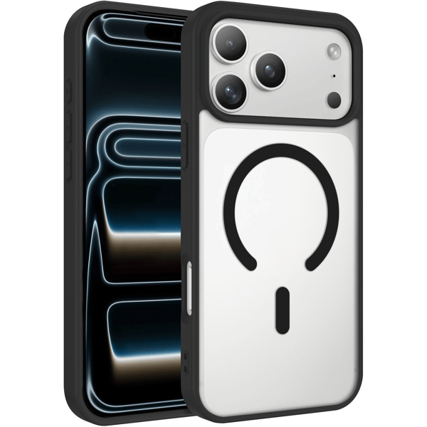 iPhone 17 PRO Cover MagSafe Color Clear - Sort