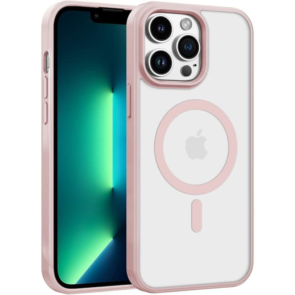 iPhone 15 Pro Max Cover MagSafe Color Clear - Pink