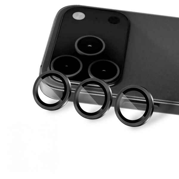 2-Pack iPhone 18 PRO Linsskydd Kameraskydd i Härdat Glas