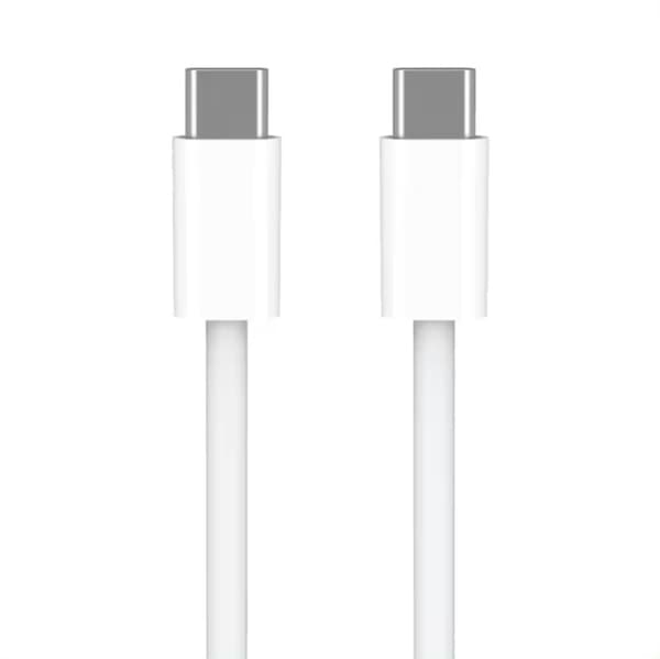 2-pak USB-C til USB-C Kabel - 3M - Oplad & Synkroniser - Hvid