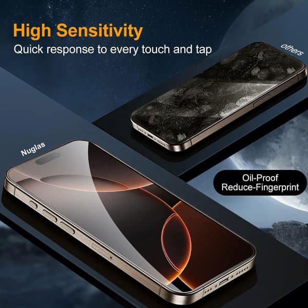 3-Pack iPhone Air Näytönsuoja Karkaistua Lasia