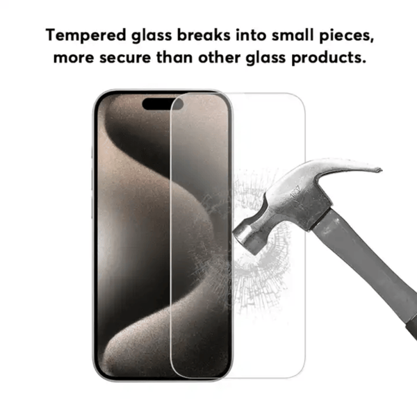 2-Pack iPhone 17e Skärmskydd Premium i Härdat Glas