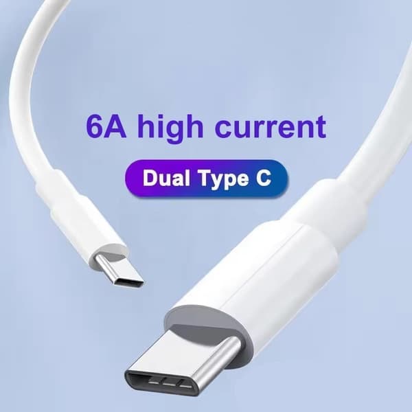 Lader til iPhone 16 + 3M kabel Hurtigoplader USB-C til USB-C 20W PD