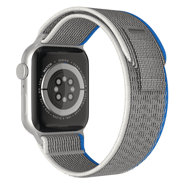 Trail Loop Sportsarmbånd til Apple Watch 38-41mm - Grå/Blå