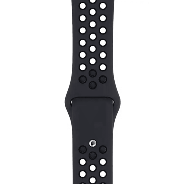 Silikone rem Sport til Apple Watch 42-49mm - Sort