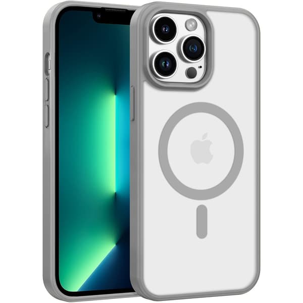 iPhone 15 Pro Max Kuori MagSafe Color Clear - Harmaa