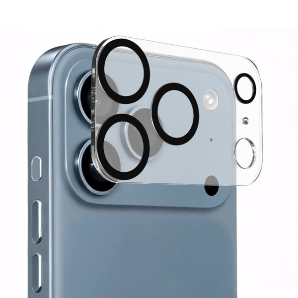 iPhone 18 PRO Linsskydd Heltäckande Kameraskydd i Härdat Glas