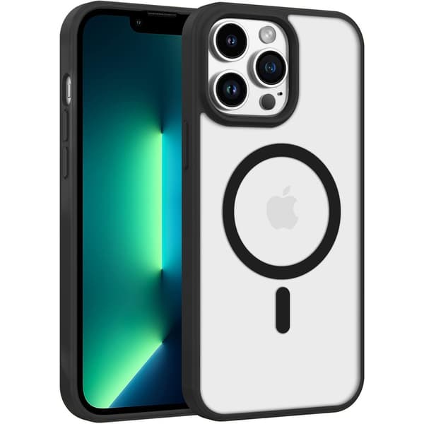 iPhone 15 PRO Cover MagSafe Color Clear - Sort