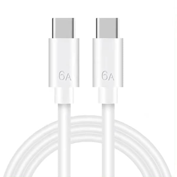 Lader til iPhone 16 + 3M kabel Hurtigoplader USB-C til USB-C 20W PD