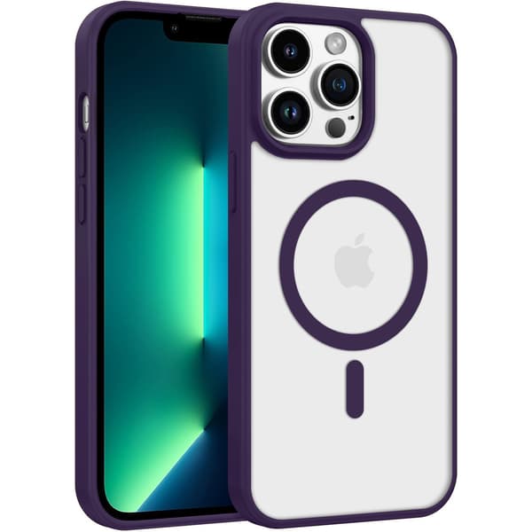 iPhone 13 Pro Max Cover MagSafe Color Clear - Lilla