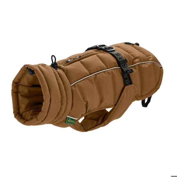 Hundkläder - HUNTER - PAXSON - brun - vadderad polyester - komfort och stil
