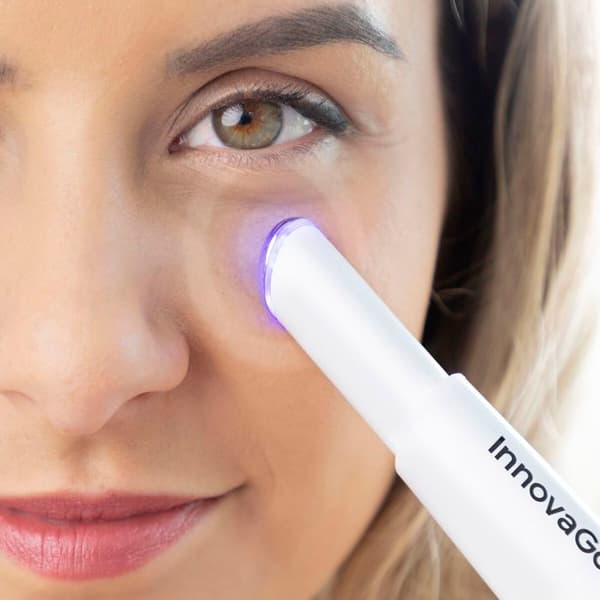 Pack ögonmassage - INNOVAGOODS - Therey + Rice Joyglow - Fototerapi - Termoterapi - Vibroterapi