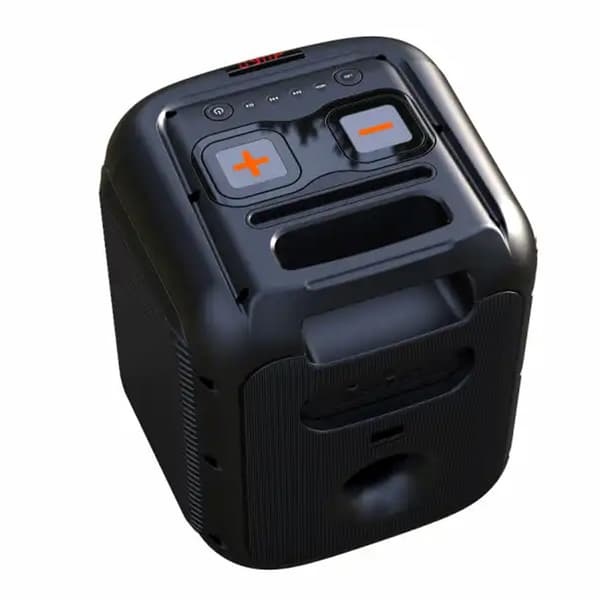 Denver BPS-250 bilekaiutin / Bluetooth-kaiutin LED-valoilla, mikrofonitulolla ja 40 W RMS -teholla