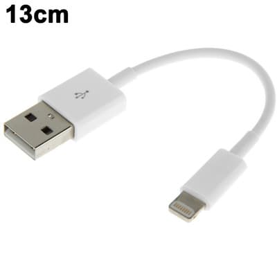 Lyhyt latauskaapeli iPhone - 13 cm Lightning USB:lle