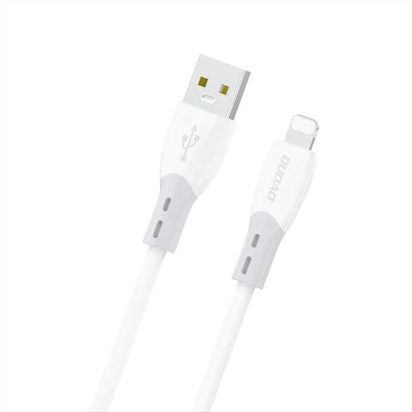 Dudao USB-kaapeli 30W USB-Lightning 1m - valkoinen