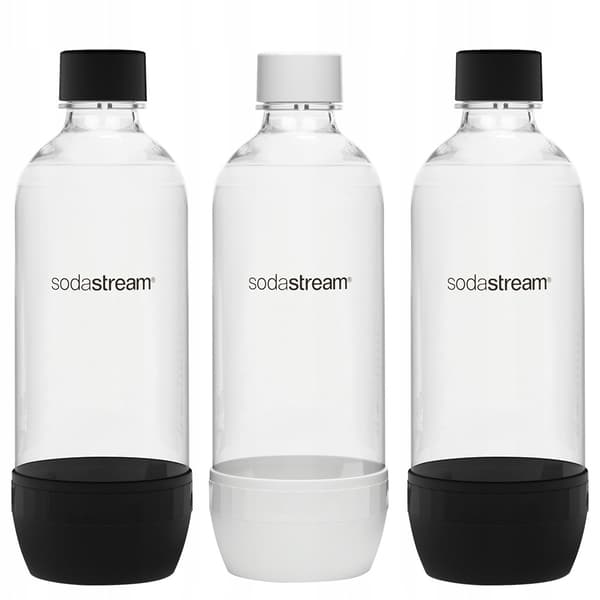 SodaStream PET-pullo 1 litra - 3-pakkaus