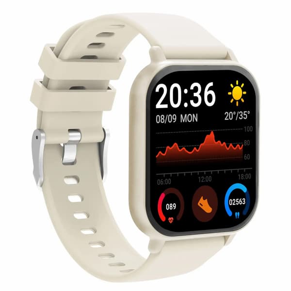 Denver SWC-176BE Smartwatch – Beige / aktiivisuuskello / treenikello