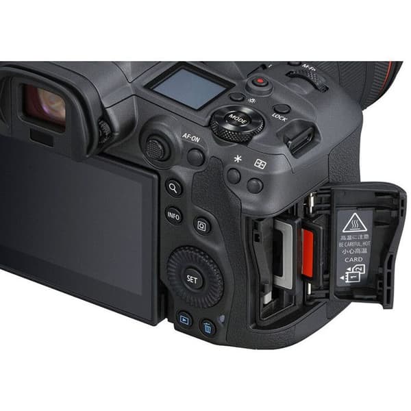 CANON EOS R5 nu + EF-EOS-R -adapteri