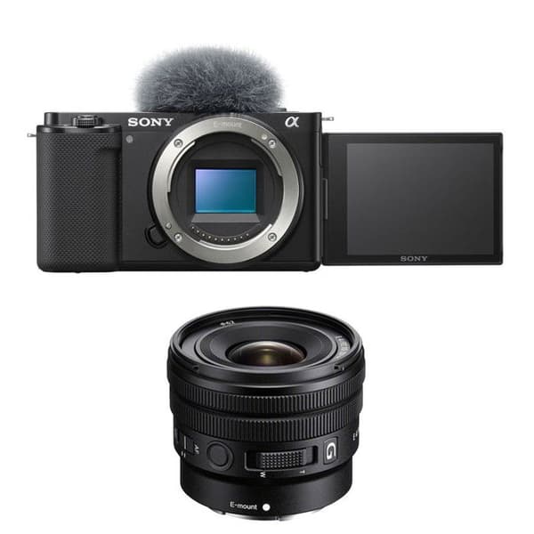 SONY ALPHA ZV-E10 SORT + 10-20