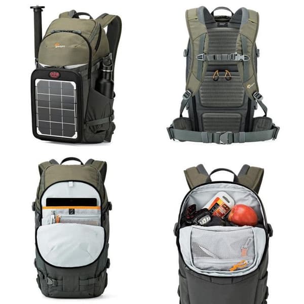 LOWEPRO Reppu FLIPSIDE TREK BP 350 AW Harmaa-Vihreä