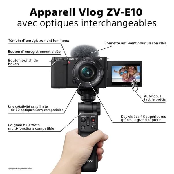 SONY Alpha ZV-E10 + 16-50 II