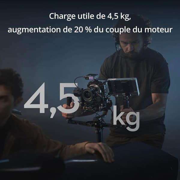 Bundle DJI RS 4 Pro, stabilisator til DSLR/film kamera