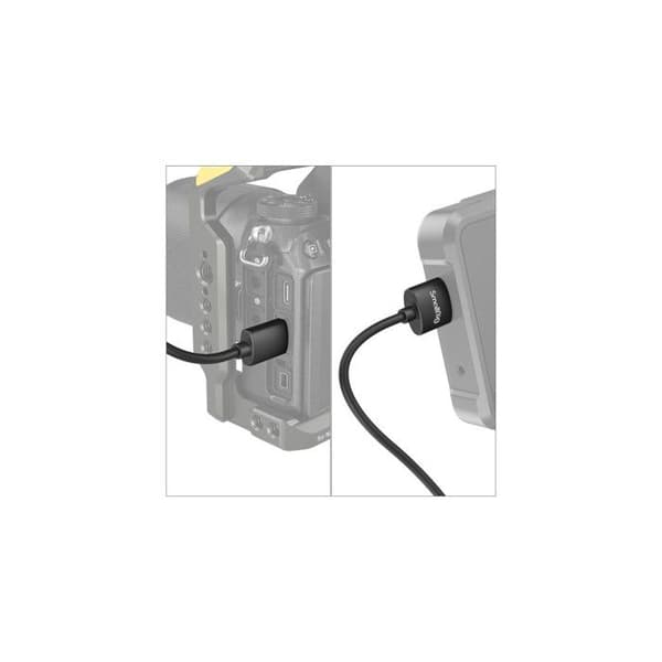 SMALLRIG Ultra Slim 4k HDMI -kaapeli (C/A) 35cm - 3040
