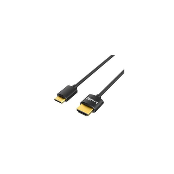 SMALLRIG Ultra Slim 4k HDMI -kaapeli (C/A) 35cm - 3040