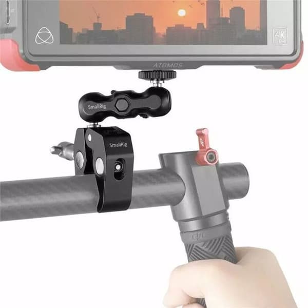 SMALLRIG 2164 Multifunktionsklämma Kulledsarm Ø40 mm Låsmutter