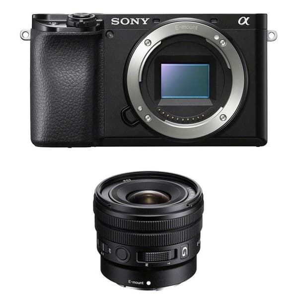 SONY ALPHA 6100 SORT + 10-20