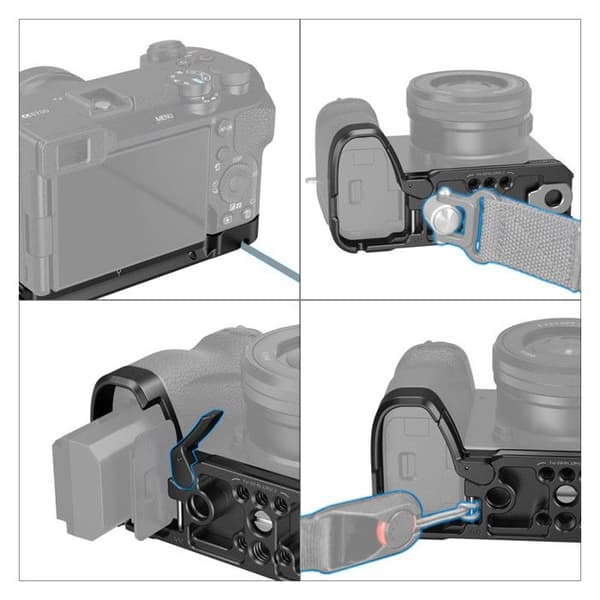 SMALLRIG 4338 baseplade til sony a6700