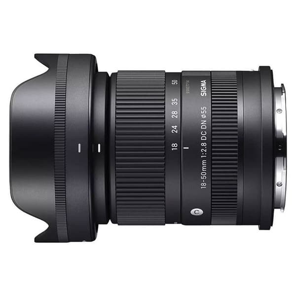 Sigma 18 50 mm F2.8 DC DN C RF Sort objektiv til Canon RF monteringer