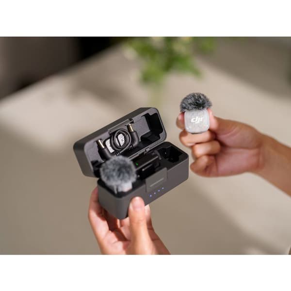 Mikrofon - DJI - Mic Mini 2S - 2 TX - 1 RX - Laddningsfodral