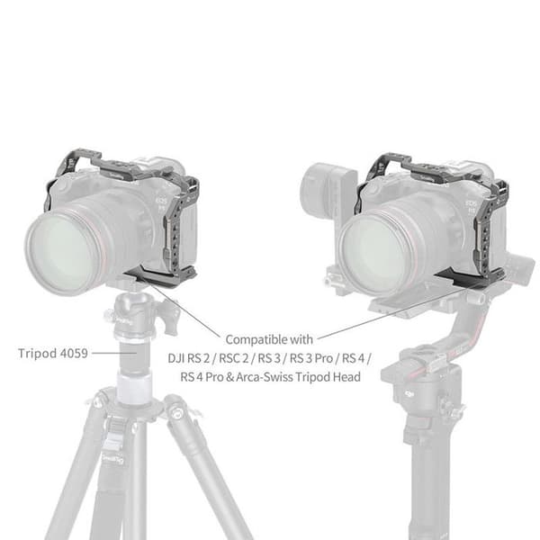 SMALLRIG 4977 HawkLock Hurtigfrigivelsesbur til Canon EOS R5 Mark II