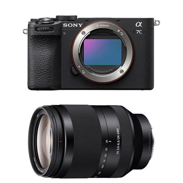 SONY ALPHA 7C II MUSTA + FE 24-240