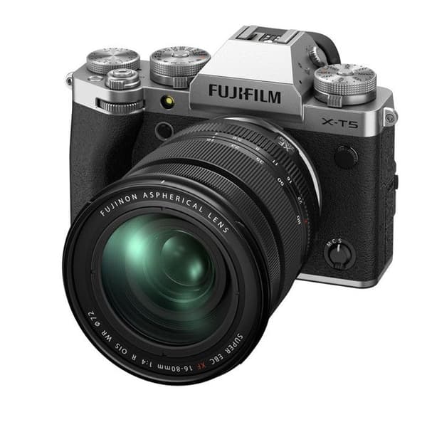 FUJIFILM X-T5 Sølv + 16-80mm